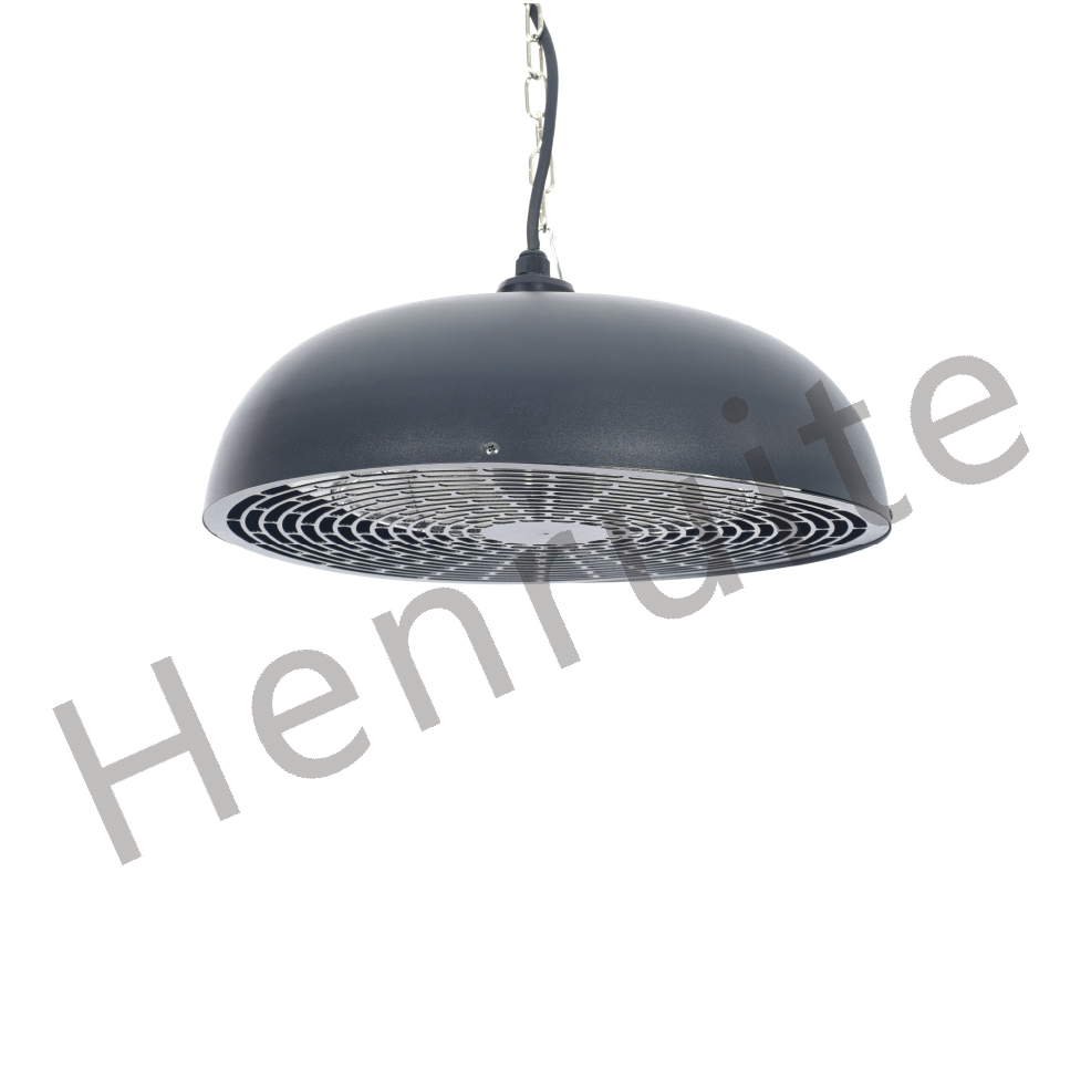 Recessed infrared ceiling heater