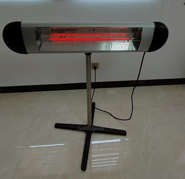Waterproof heater for pergola