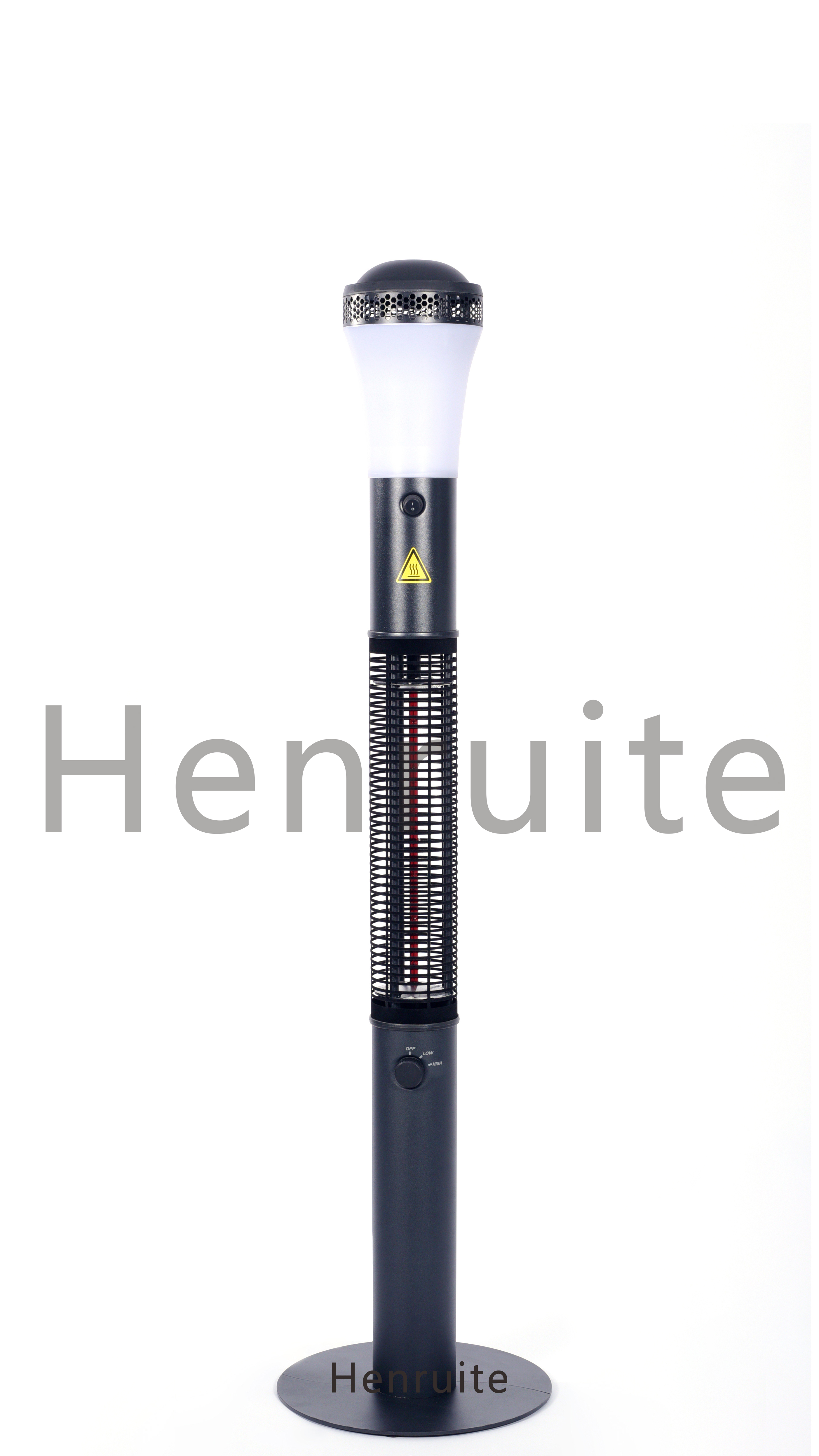 Infrared wall heater for bathroom
