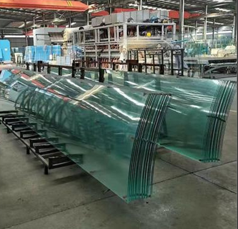 Car window glass bending heater